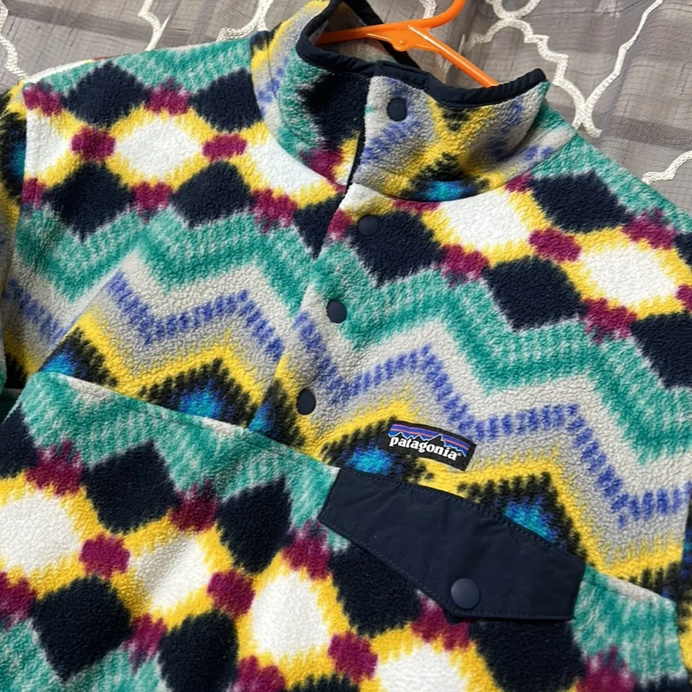 Patagonia Synchilla fleece pullover size large - Picture 4 of 4